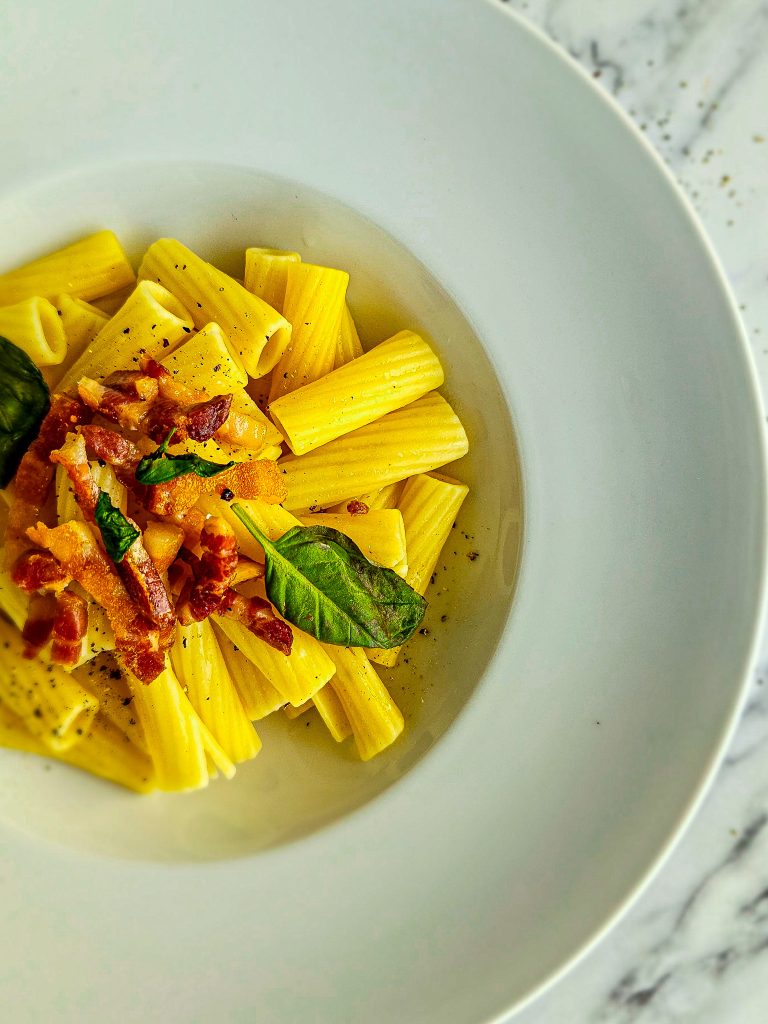 Italian Pasta Alla Gricia Image