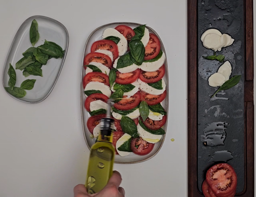 Caprese Salad Preparation Instructions - Step 2