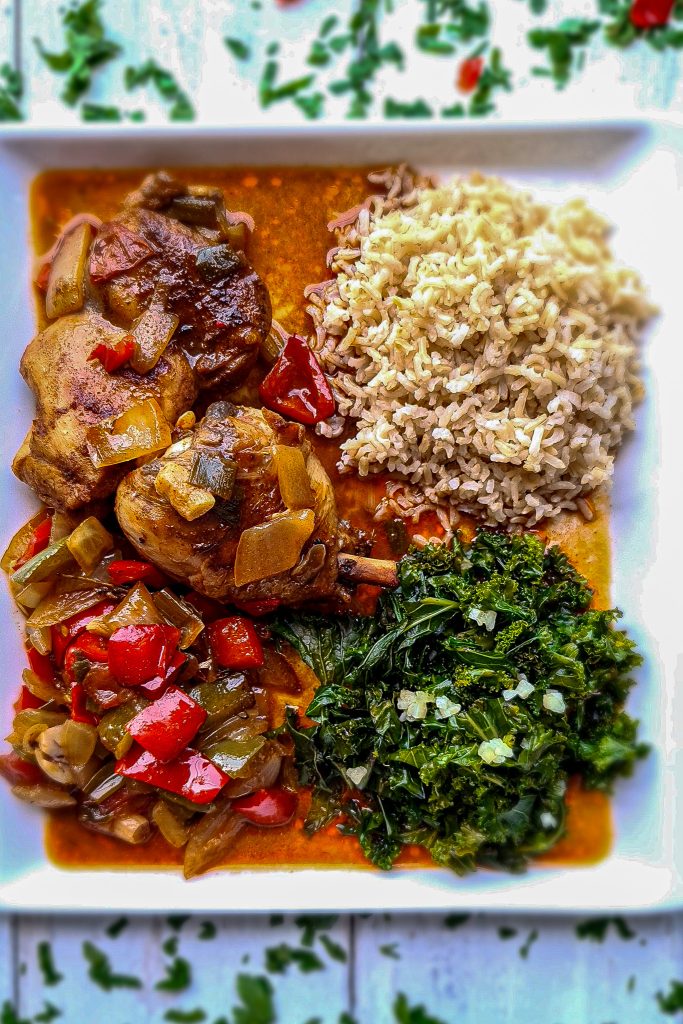 Jamaican Brown Stew Chicken