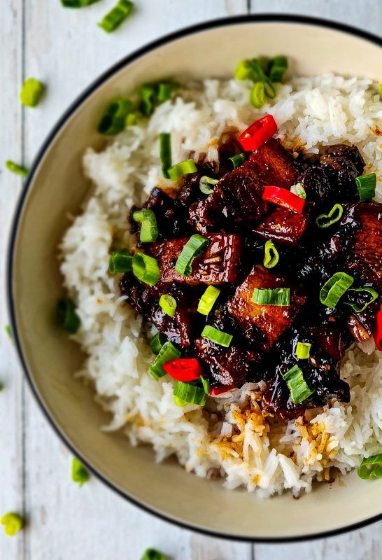 Pork Adobo Served