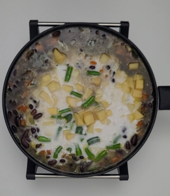 Jamiacan Ital Stew Preparation - Step 4