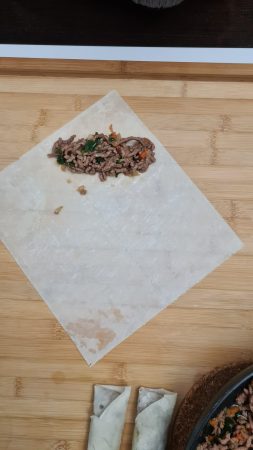 Filipino Lumpia Preparation Instructions - Step 2a