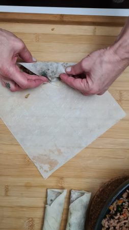 Filipino Lumpia Preparation Instructions - Step 2b
