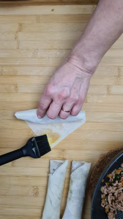 Filipino Lumpia Preparation Instructions - Step 2d
