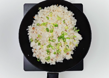 Sinangag (Filipino Garlic Rice) Preparation - Step 3